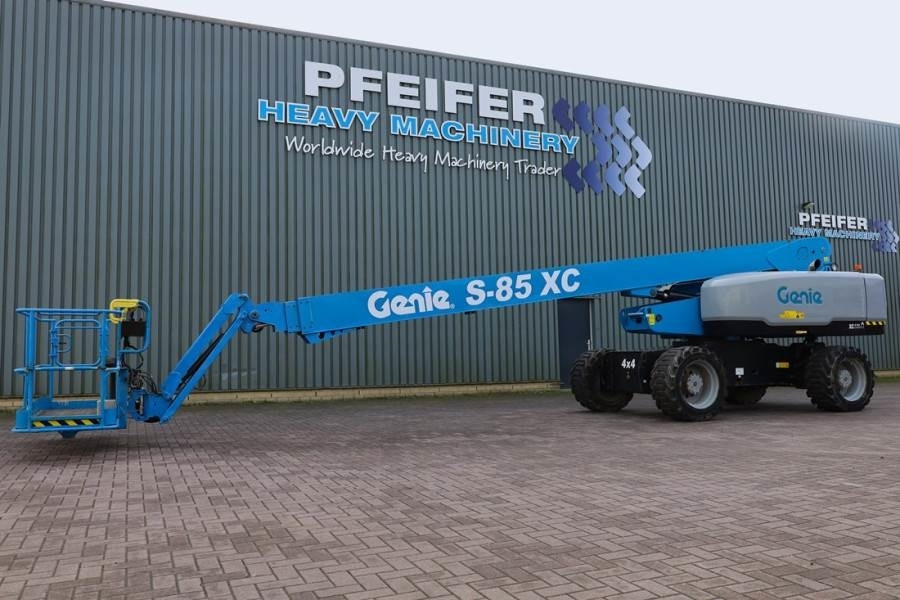 Genie S-85XC Valid inspection, *Guarantee! Diesel, 4x4 D - Телескопический подъемник: фото 1 Genie S-85XC Valid inspection, *Guarantee! Diesel, 4x4 D - Телескопический подъемник: фото 1