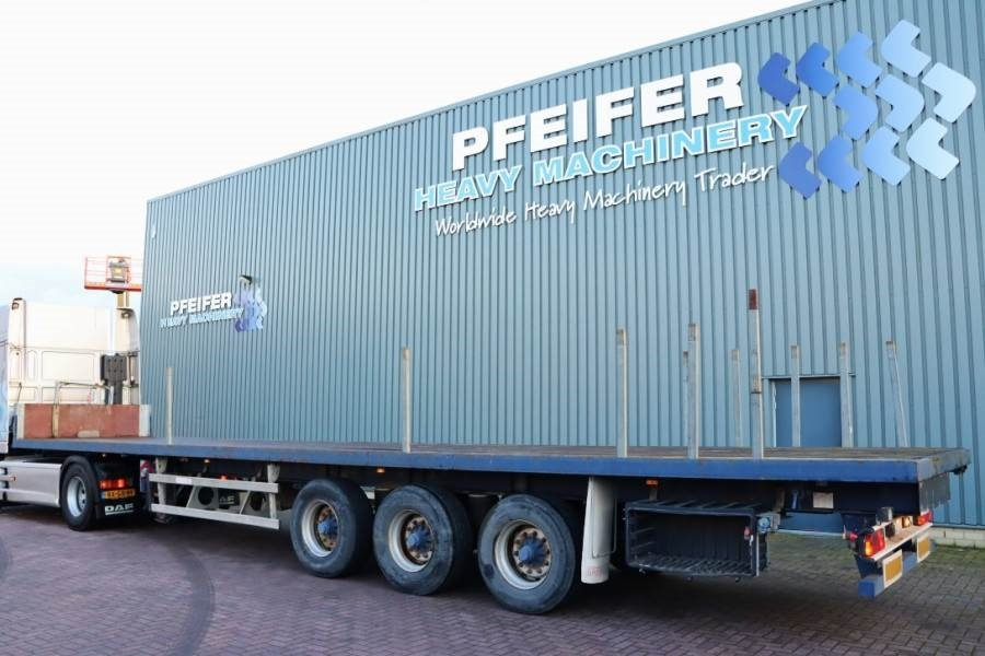 Groenewegen DRO-12-27 3 Axle Trailer, 32t Capacity, BPW Axles - Полуприцеп бортовой/ Платформа: фото 4 Groenewegen DRO-12-27 3 Axle Trailer, 32t Capacity, BPW Axles - Полуприцеп бортовой/ Платформа: фото 4