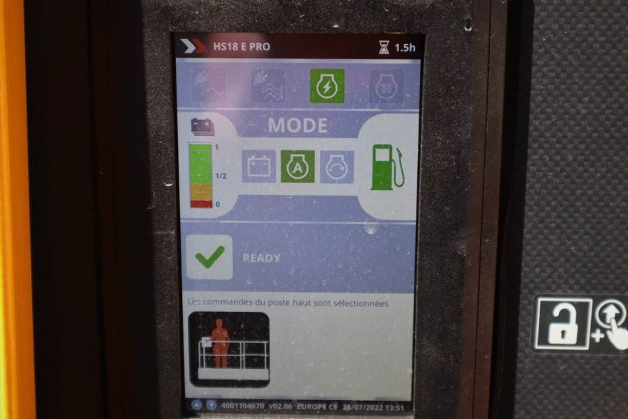 Haulotte HS18EPRO Valid Inspection, Full Electric 4x4 Drive - Ножничный подъемник: фото 4 Haulotte HS18EPRO Valid Inspection, Full Electric 4x4 Drive - Ножничный подъемник: фото 4