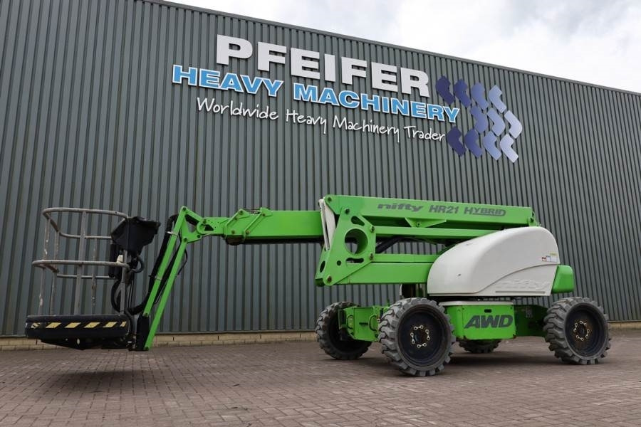Niftylift HR21 HYBRID Hybrid, 4x4 Drive, 21m Working Height, - Коленчатый подъемник: фото 1 Niftylift HR21 HYBRID Hybrid, 4x4 Drive, 21m Working Height, - Коленчатый подъемник: фото 1