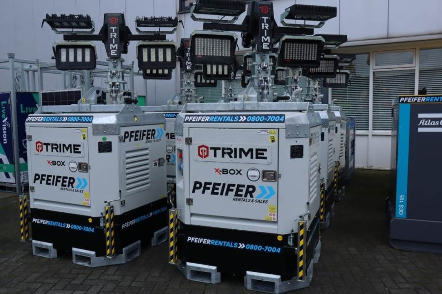 Осветительная мачта Trime X-BOX 4x320W Valid inspection, *Guarantee! Hydr. V: фото 12