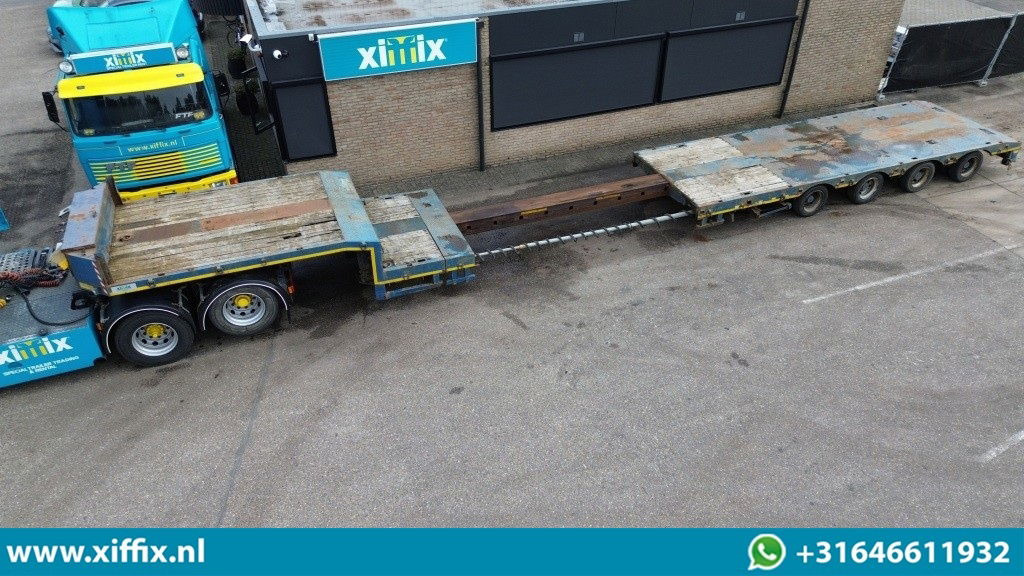 ES-GE 4-ass. Uitschuifbare semi dieplader / 78 cm. Hoog / 2x naloop gestuurd - Низкорамный полуприцеп: фото 1 ES-GE 4-ass. Uitschuifbare semi dieplader / 78 cm. Hoog / 2x naloop gestuurd - Низкорамный полуприцеп: фото 1