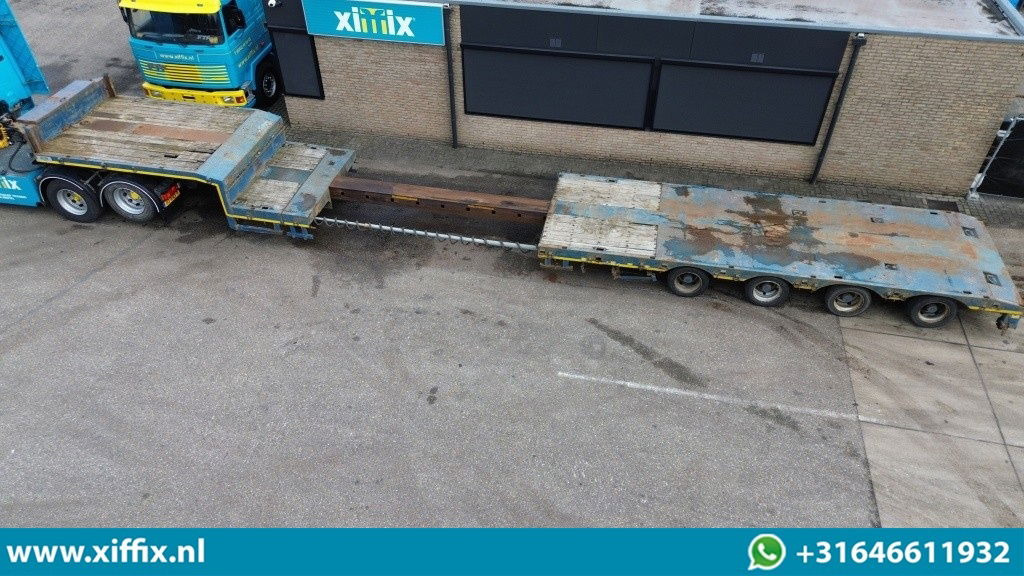 ES-GE 4-ass. Uitschuifbare semi dieplader / 78 cm. Hoog / 2x naloop gestuurd - Низкорамный полуприцеп: фото 2 ES-GE 4-ass. Uitschuifbare semi dieplader / 78 cm. Hoog / 2x naloop gestuurd - Низкорамный полуприцеп: фото 2