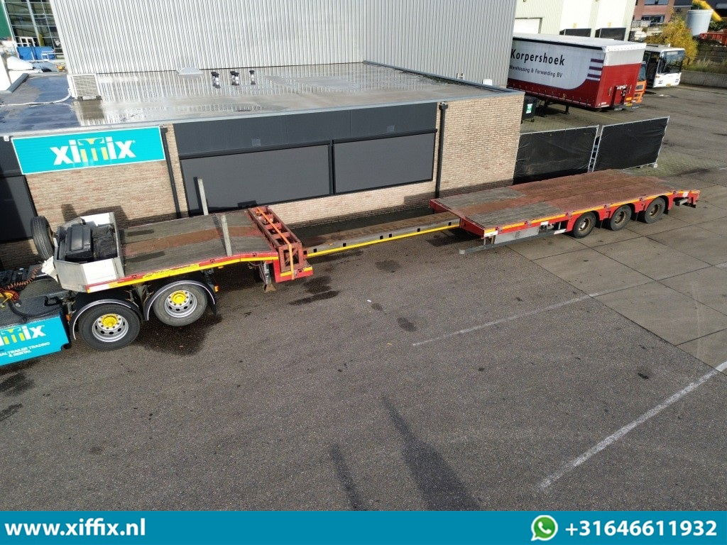 Faymonville 3-ass. Uitschuifbare semi dieplader / Naloop gestuurd - Низкорамный полуприцеп: фото 1 Faymonville 3-ass. Uitschuifbare semi dieplader / Naloop gestuurd - Низкорамный полуприцеп: фото 1