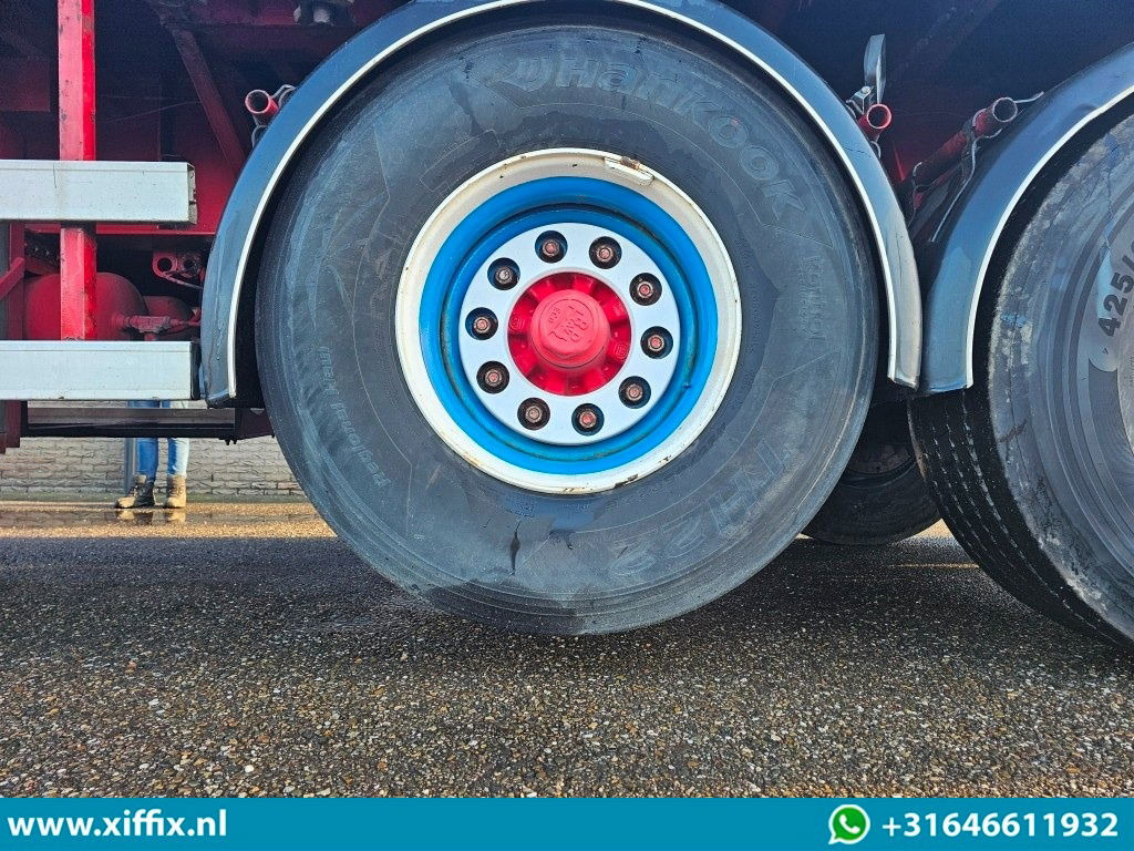 Полуприцеп бортовой/ Платформа Groenewegen 3-ass. Vlakke oplegger / 1x gestuurd: фото 8