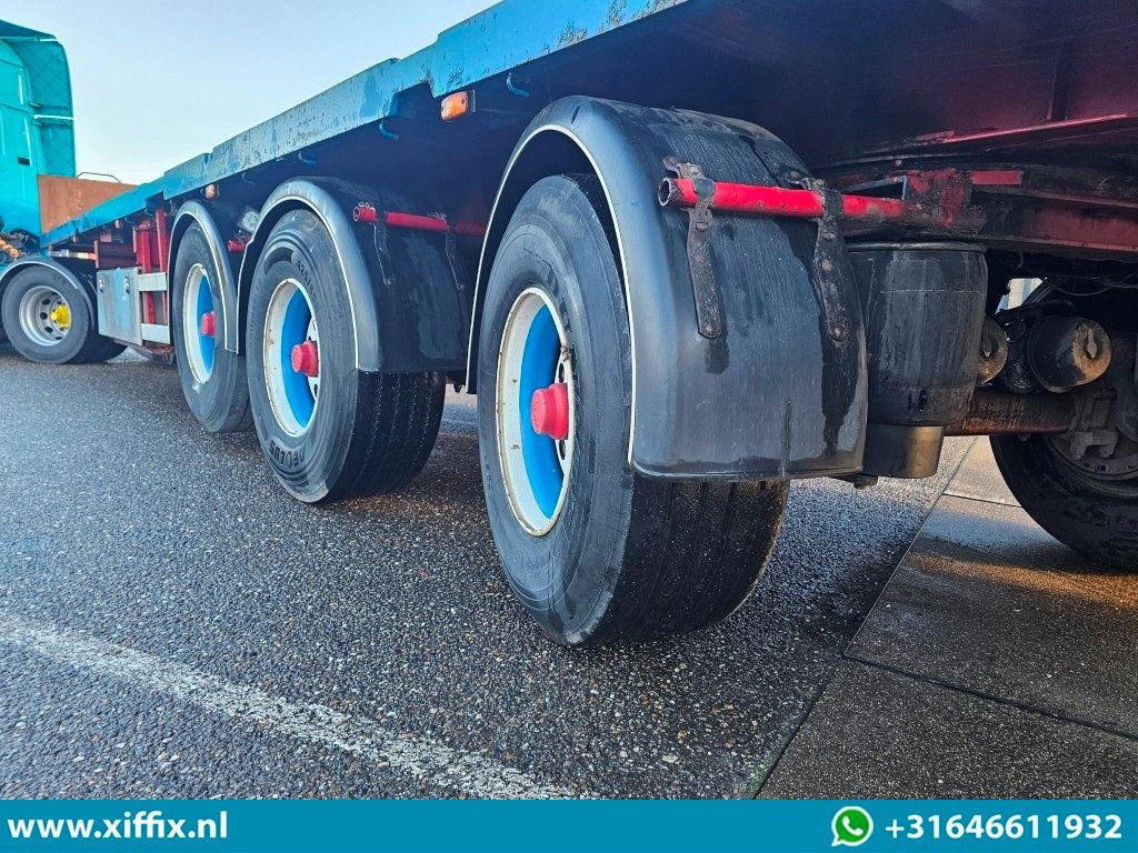 Полуприцеп бортовой/ Платформа Groenewegen 3-ass. Vlakke oplegger / 1x gestuurd: фото 11