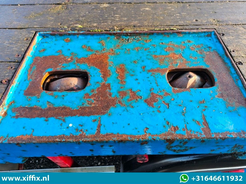 Полуприцеп бортовой/ Платформа Groenewegen 3-ass. Vlakke oplegger / 1x gestuurd: фото 7