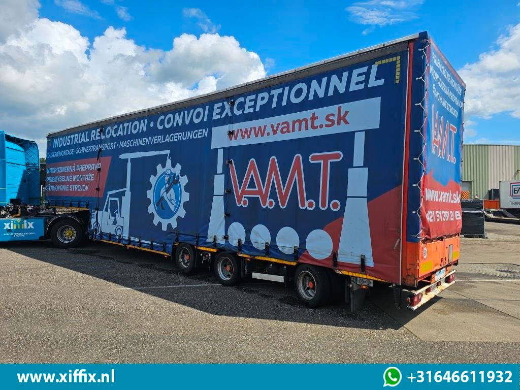 Meusburger 3-ass. Dieplader met huifopbouw / Naloop gestuurd  - Низкорамный полуприцеп: фото 4 Meusburger 3-ass. Dieplader met huifopbouw / Naloop gestuurd  - Низкорамный полуприцеп: фото 4