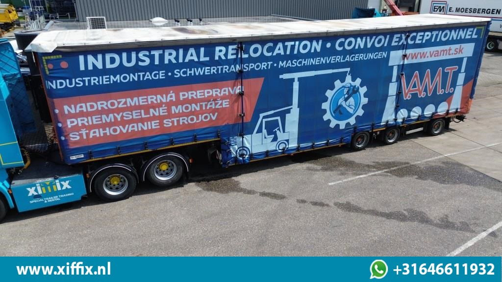 Meusburger 3-ass. Dieplader met huifopbouw / Naloop gestuurd  - Низкорамный полуприцеп: фото 1 Meusburger 3-ass. Dieplader met huifopbouw / Naloop gestuurd  - Низкорамный полуприцеп: фото 1