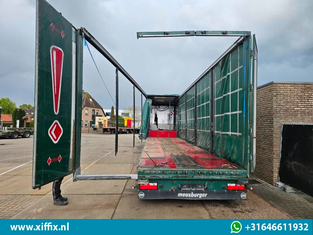 Meusburger 6-ass. Semi dieplader met elektische huifopbouw / 3x naloop gestuurd - Низкорамный полуприцеп: фото 5 Meusburger 6-ass. Semi dieplader met elektische huifopbouw / 3x naloop gestuurd - Низкорамный полуприцеп: фото 5