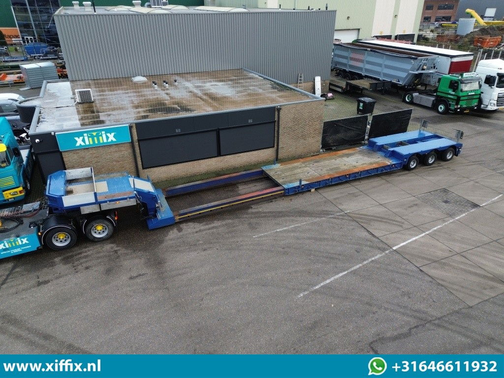 Nooteboom 3-ass. Uitschuifbare dieplader met afneembare nek / 3x gestuurd / 274 cm. Breed - Низкорамный полуприцеп: фото 1 Nooteboom 3-ass. Uitschuifbare dieplader met afneembare nek / 3x gestuurd / 274 cm. Breed - Низкорамный полуприцеп: фото 1