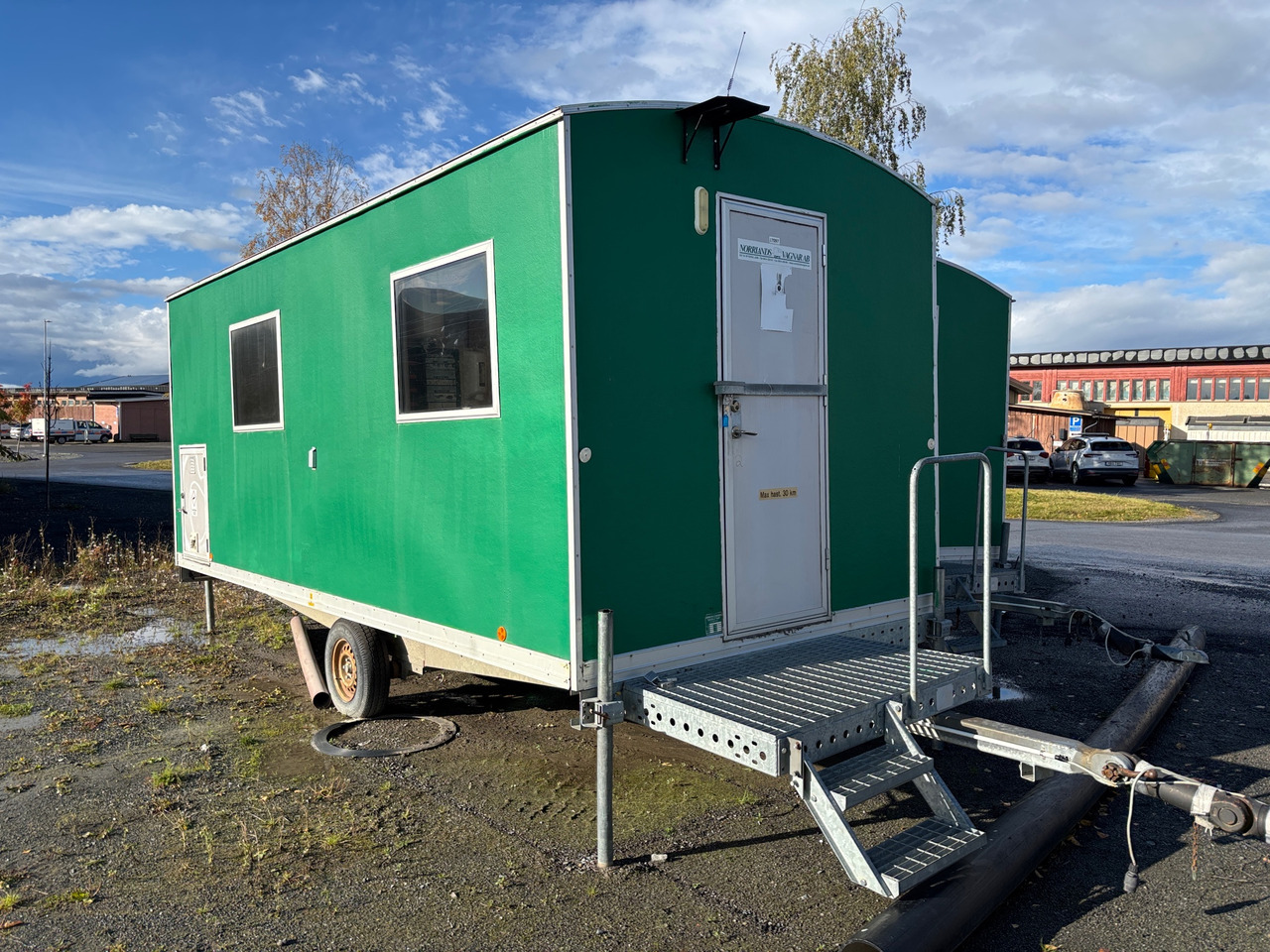 Norrlandsvagnar OMF4-30 - Жилой контейнер, Прицеп: фото 1 Norrlandsvagnar OMF4-30 - Жилой контейнер, Прицеп: фото 1