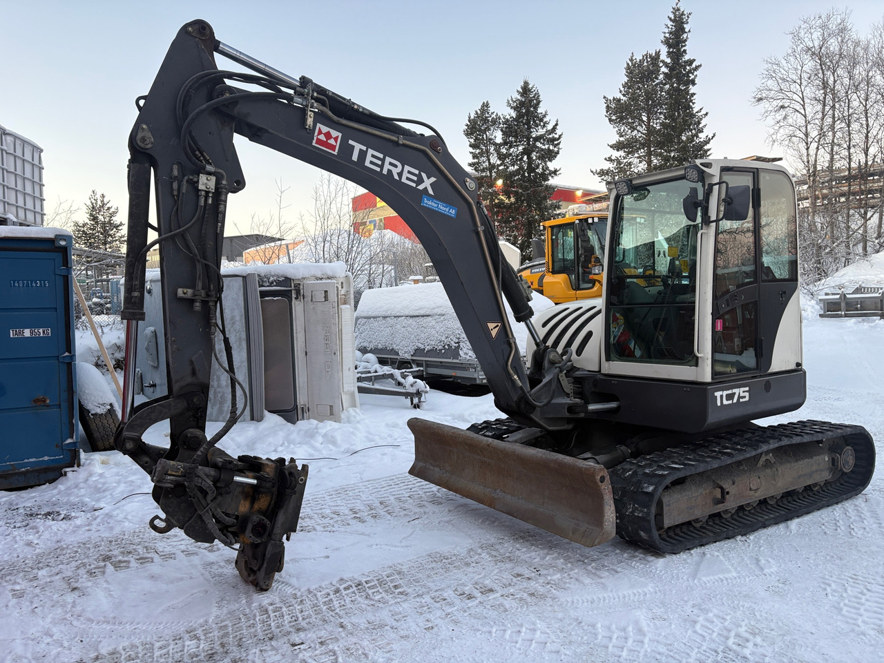 Terex TC75 - Экскаватор: фото 1 Terex TC75 - Экскаватор: фото 1