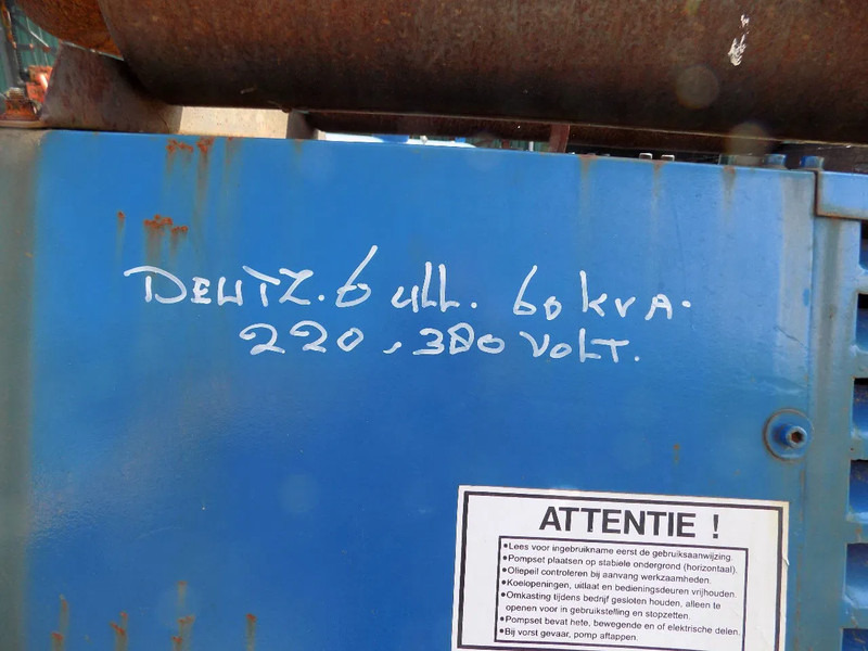 Bredenoord Bredenoord BRDE 60 KVA deutz F6L 913 - Электрогенератор: фото 5 Bredenoord Bredenoord BRDE 60 KVA deutz F6L 913 - Электрогенератор: фото 5