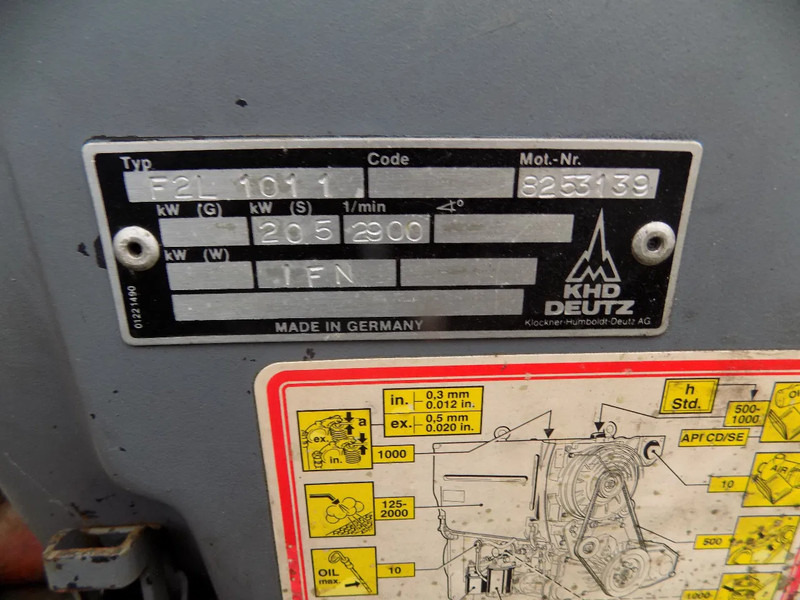 Ingersoll Rand compressor deutz typ 1011 met tandem aanhanger - Воздушный компрессор: фото 5 Ingersoll Rand compressor deutz typ 1011 met tandem aanhanger - Воздушный компрессор: фото 5