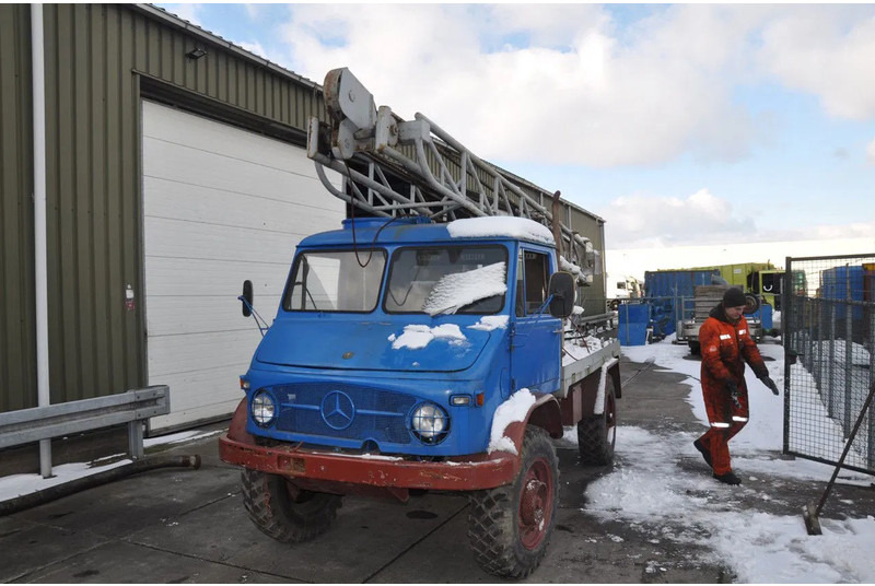 Буровая машина Unimog Mercedes S 404 boormachine Bomag: фото 9