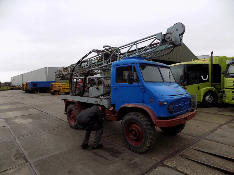 Буровая машина Unimog Mercedes S 404 boormachine Bomag: фото 6