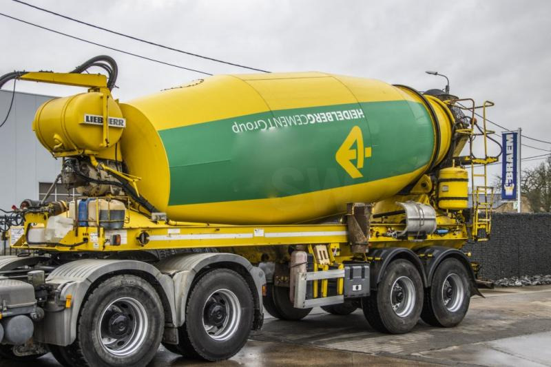 Liebherr LIEBHERR BETON MIXER/MALAXEUR/MISCHER-12M³ - Полуприцеп бетоносмеситель: фото 1 Liebherr LIEBHERR BETON MIXER/MALAXEUR/MISCHER-12M³ - Полуприцеп бетоносмеситель: фото 1