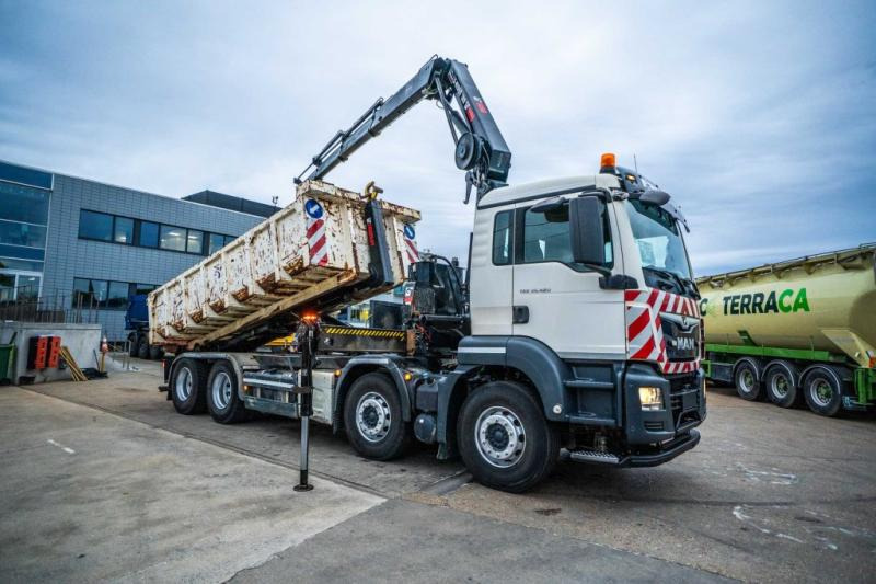 MAN TGS 32.420 BL + HIAB X-HIDUO 188/3x - Крюковой мультилифт, Автоманипулятор: фото 2 MAN TGS 32.420 BL + HIAB X-HIDUO 188/3x - Крюковой мультилифт, Автоманипулятор: фото 2