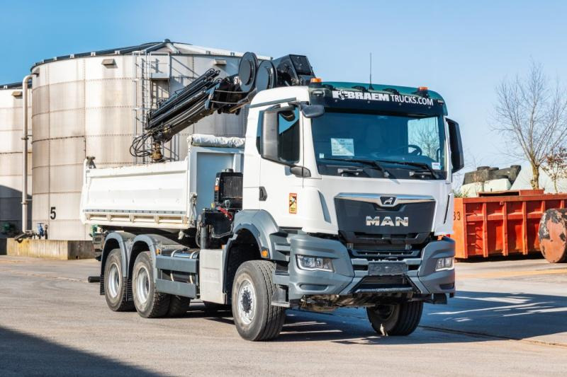 MAN TGS 33.430 BB + X-HIDUO 228 E-6 - 8914 KM - Самосвал, Автоманипулятор: фото 4 MAN TGS 33.430 BB + X-HIDUO 228 E-6 - 8914 KM - Самосвал, Автоманипулятор: фото 4