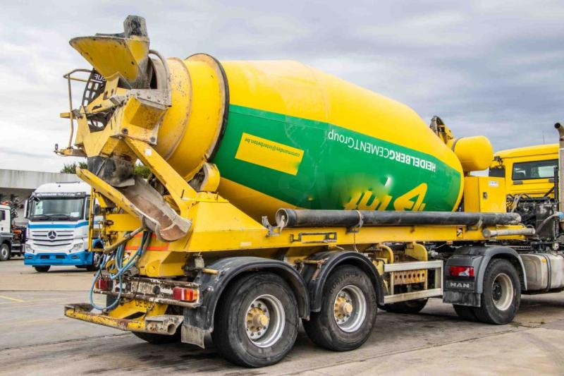 DE BUF BETON MIXER/MALAXEUR/MISCHER 10M3 - Полуприцеп: фото 3 DE BUF BETON MIXER/MALAXEUR/MISCHER 10M3 - Полуприцеп: фото 3