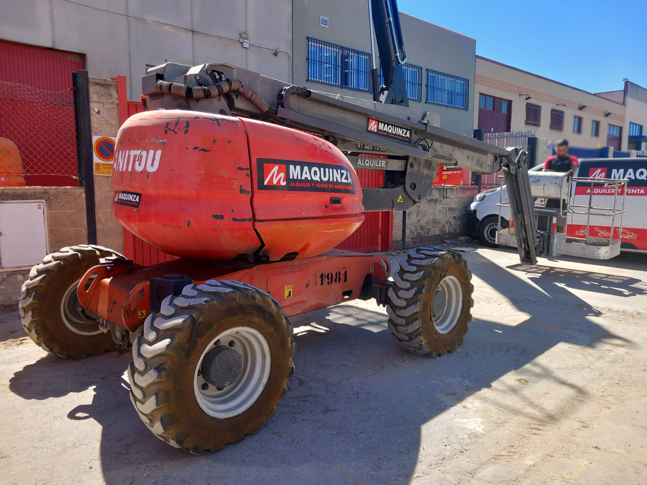 MANITOU 180ATJ - Коленчатый подъемник: фото 2 MANITOU 180ATJ - Коленчатый подъемник: фото 2