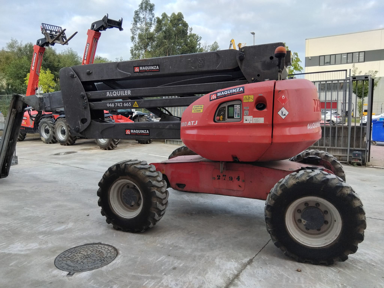 MANITOU 180ATJ - Коленчатый подъемник: фото 2 MANITOU 180ATJ - Коленчатый подъемник: фото 2