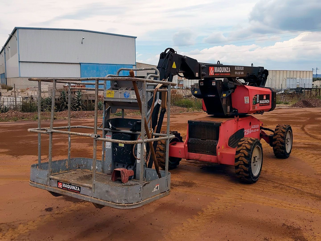 Коленчатый подъемник MANITOU MAN GO 12: фото 7