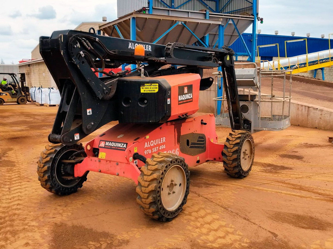 Коленчатый подъемник MANITOU MAN GO 12: фото 6