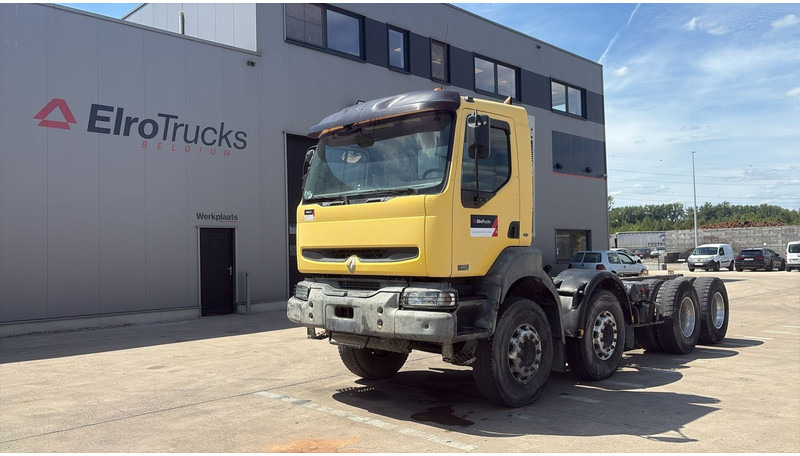 Renault KERAX 420 (BOITE MANUELLE / 8X4 / LAMES / MANUAL GEARBOX) - Грузовик-шасси: фото 1 Renault KERAX 420 (BOITE MANUELLE / 8X4 / LAMES / MANUAL GEARBOX) - Грузовик-шасси: фото 1