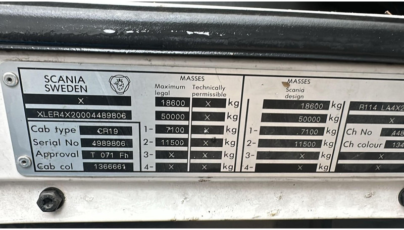 Тягач Scania 114 - 340 (BELGIAN TRUCK / MANUAL GEARBOX): фото 18 Тягач Scania 114 - 340 (BELGIAN TRUCK / MANUAL GEARBOX): фото 18