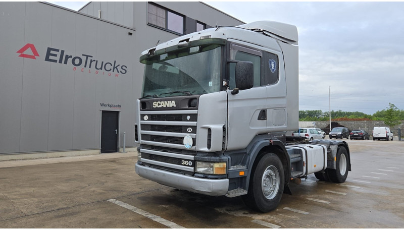 Scania 124 - 360 (POMPE MANUELLE / MANUAL PUMP / BOITE MANUELLE / MANUAL GEARBOX / AIRCO) - Тягач: фото 1 Scania 124 - 360 (POMPE MANUELLE / MANUAL PUMP / BOITE MANUELLE / MANUAL GEARBOX / AIRCO) - Тягач: фото 1