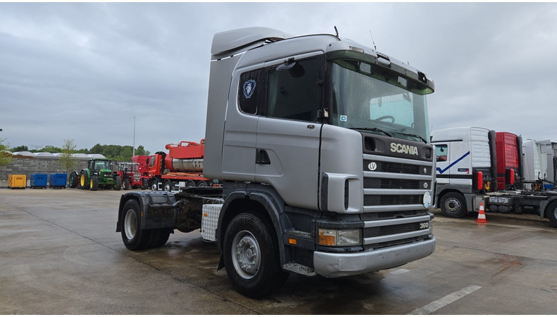 Scania 124 - 360 (POMPE MANUELLE / MANUAL PUMP / BOITE MANUELLE / MANUAL GEARBOX / AIRCO) - Тягач: фото 3 Scania 124 - 360 (POMPE MANUELLE / MANUAL PUMP / BOITE MANUELLE / MANUAL GEARBOX / AIRCO) - Тягач: фото 3