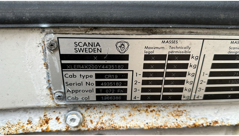 Тягач Scania 164 - 480 Topline (MANUAL GEARBOX / RETARDER ): фото 10