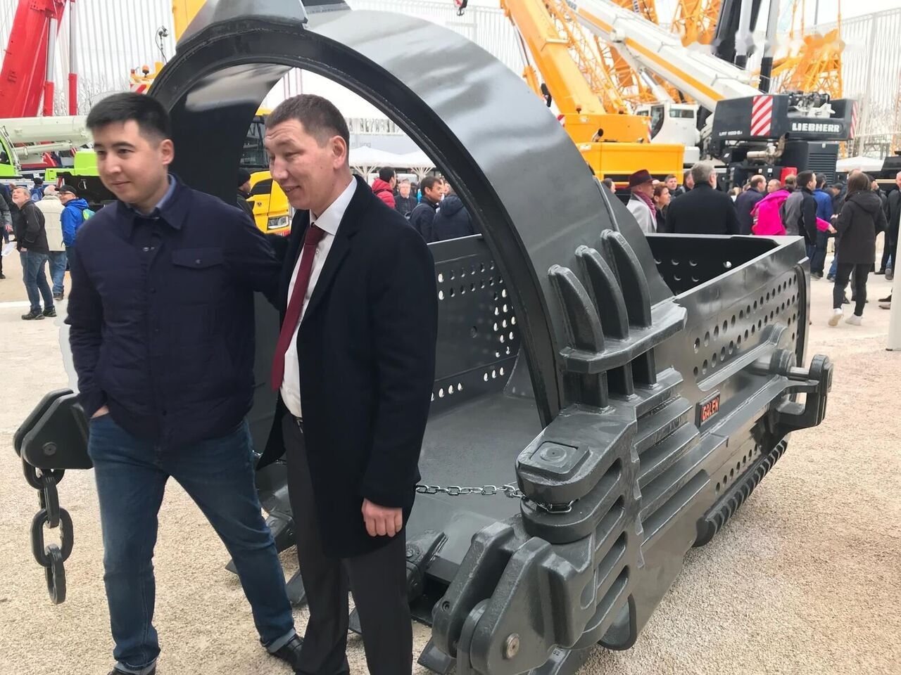 Liebherr DRAGLINE BUCKET - Сортировочный ковш: фото 1 Liebherr DRAGLINE BUCKET - Сортировочный ковш: фото 1