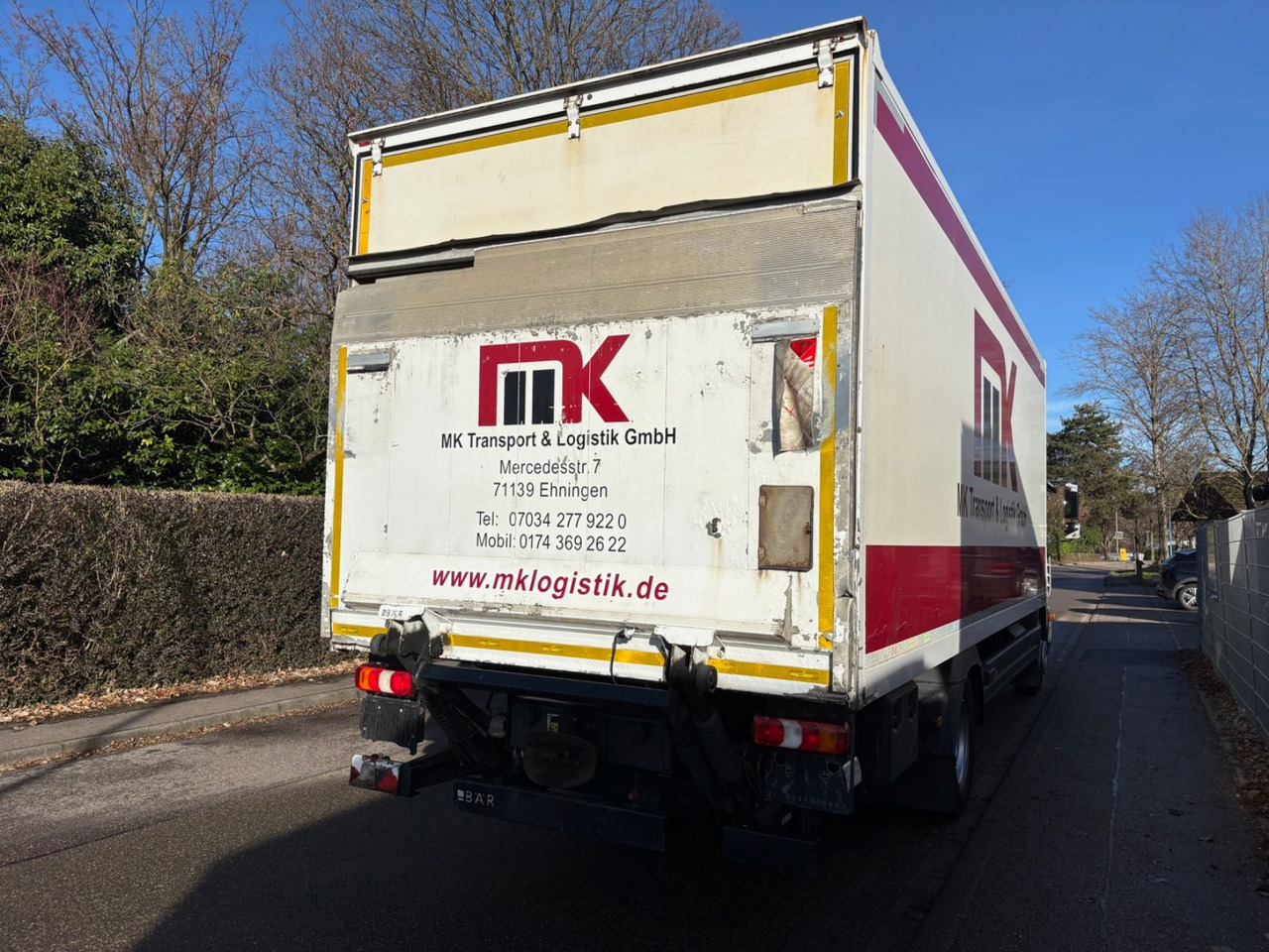 Mercedes-Benz Atego III 1224L, Euro-6, Klima, LBW - Грузовик с закрытым кузовом: фото 4 Mercedes-Benz Atego III 1224L, Euro-6, Klima, LBW - Грузовик с закрытым кузовом: фото 4