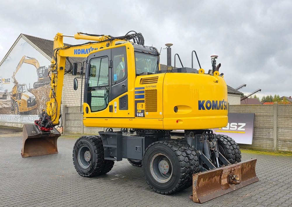 Komatsu PW 148-10, 2016 ROK, SYSTEM LEICA 3D - Колёсный экскаватор: фото 3 Komatsu PW 148-10, 2016 ROK, SYSTEM LEICA 3D - Колёсный экскаватор: фото 3