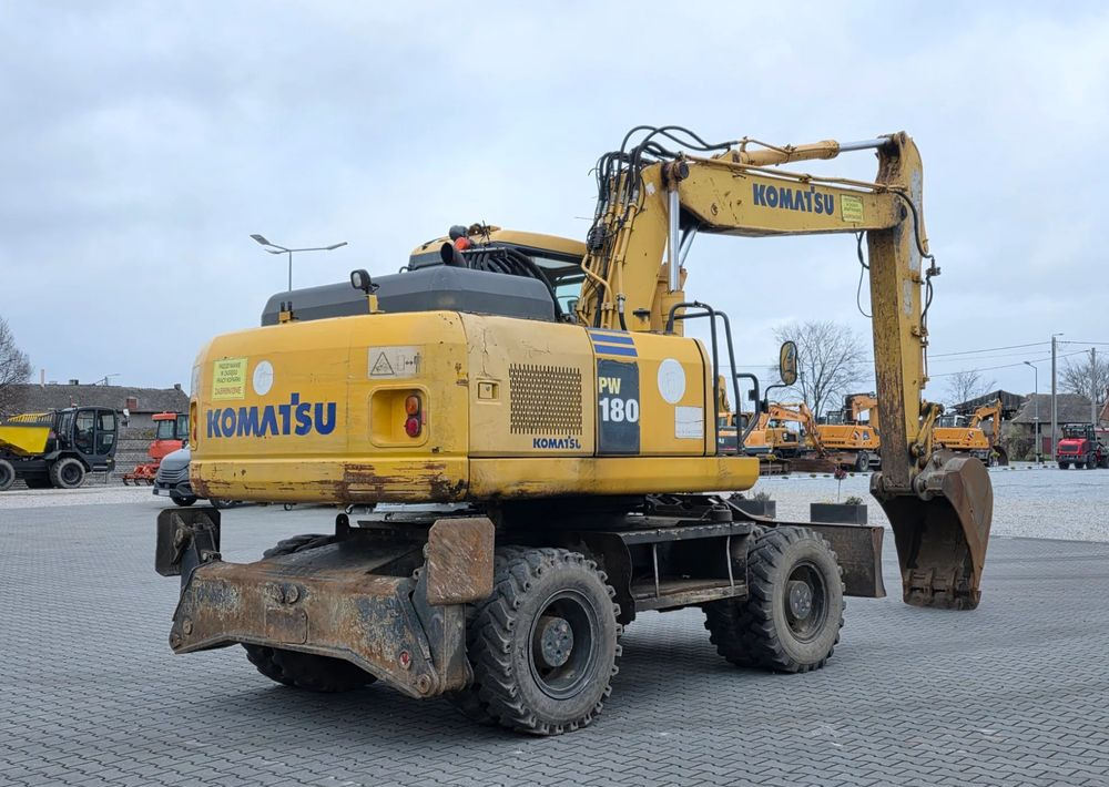 Komatsu PW 180-7EO, 2007 ROK, PODPORY + PŁUG - Колёсный экскаватор: фото 4 Komatsu PW 180-7EO, 2007 ROK, PODPORY + PŁUG - Колёсный экскаватор: фото 4