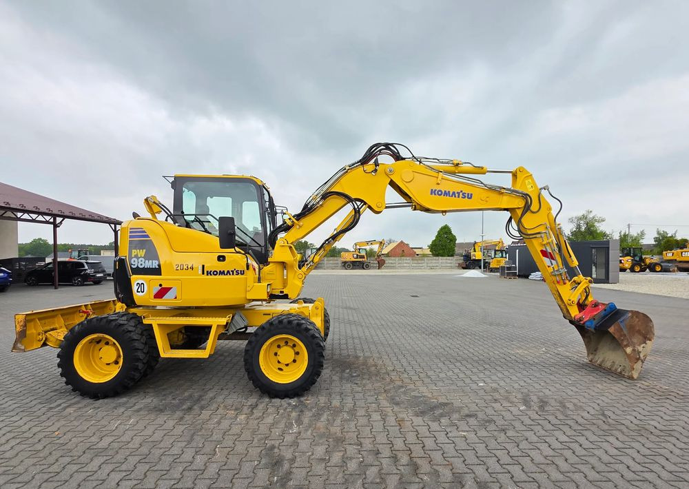 Komatsu PW 98MR-8, 2017 ROK, 5200 MTH, BEZ DPF i ADBLUE - Колёсный экскаватор: фото 5 Komatsu PW 98MR-8, 2017 ROK, 5200 MTH, BEZ DPF i ADBLUE - Колёсный экскаватор: фото 5