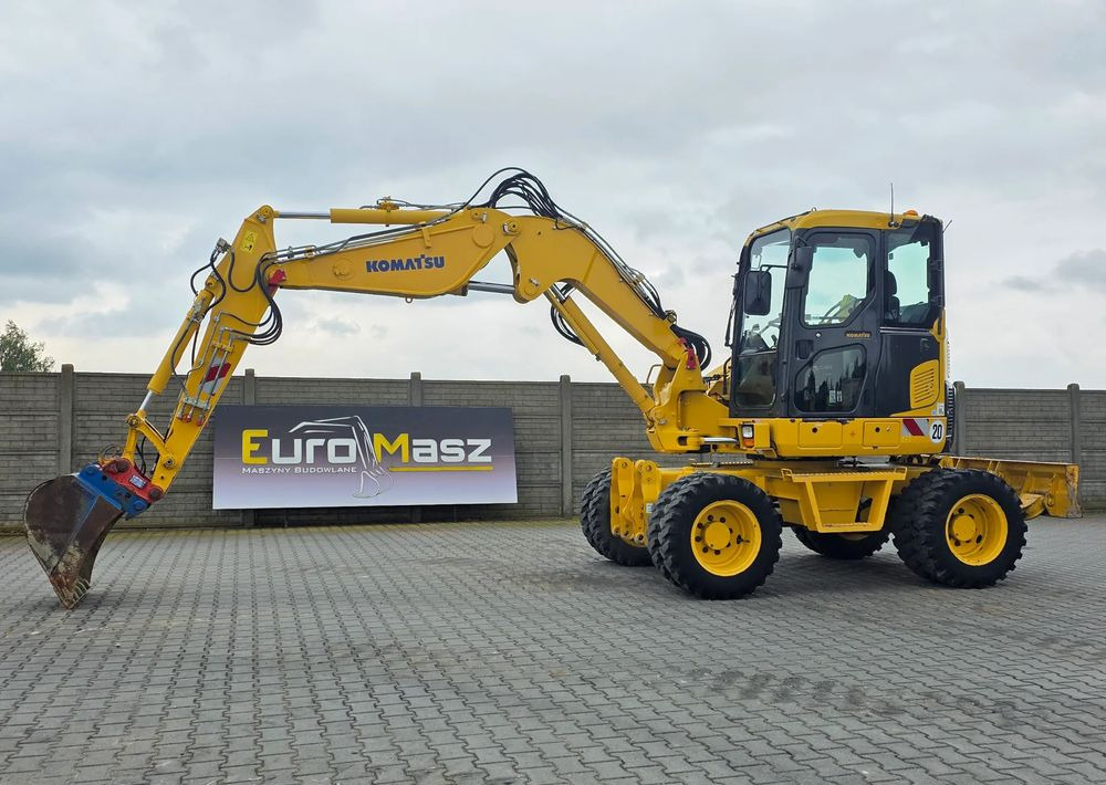 Komatsu PW 98MR-8, 2017 ROK, 5200 MTH, BEZ DPF i ADBLUE - Колёсный экскаватор: фото 2 Komatsu PW 98MR-8, 2017 ROK, 5200 MTH, BEZ DPF i ADBLUE - Колёсный экскаватор: фото 2
