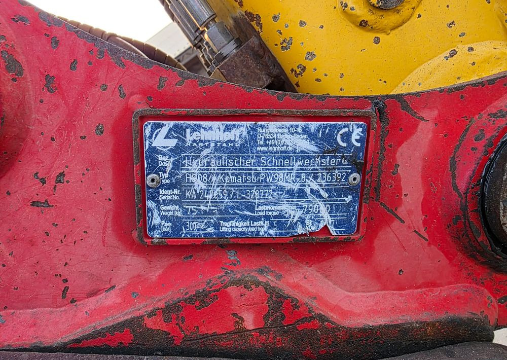 Komatsu PW 98MR-8, 2017 ROK, 5200 MTH, BEZ DPF i ADBLUE в лизинг Komatsu PW 98MR-8, 2017 ROK, 5200 MTH, BEZ DPF i ADBLUE: фото 14