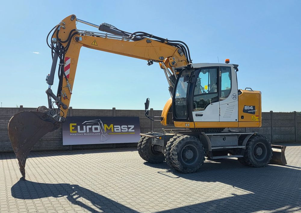 Liebherr A914 COMPACT, 2015 ROK, SW 48 szybkozłącze - Колёсный экскаватор: фото 1 Liebherr A914 COMPACT, 2015 ROK, SW 48 szybkozłącze - Колёсный экскаватор: фото 1