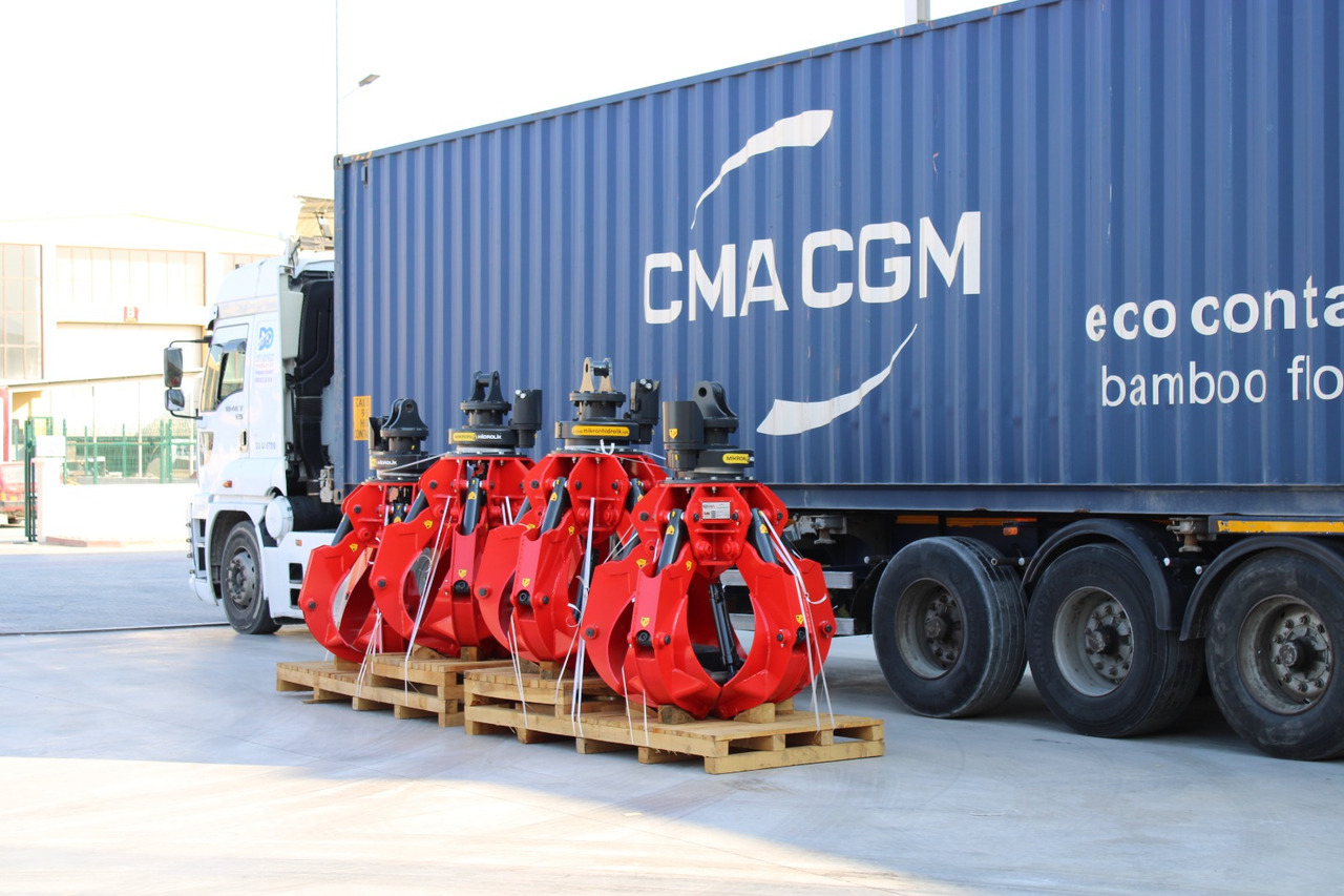 Scrap Grab MHB5 Mikron - Грейфер для Экскаваторов: фото 4 Scrap Grab MHB5 Mikron - Грейфер для Экскаваторов: фото 4