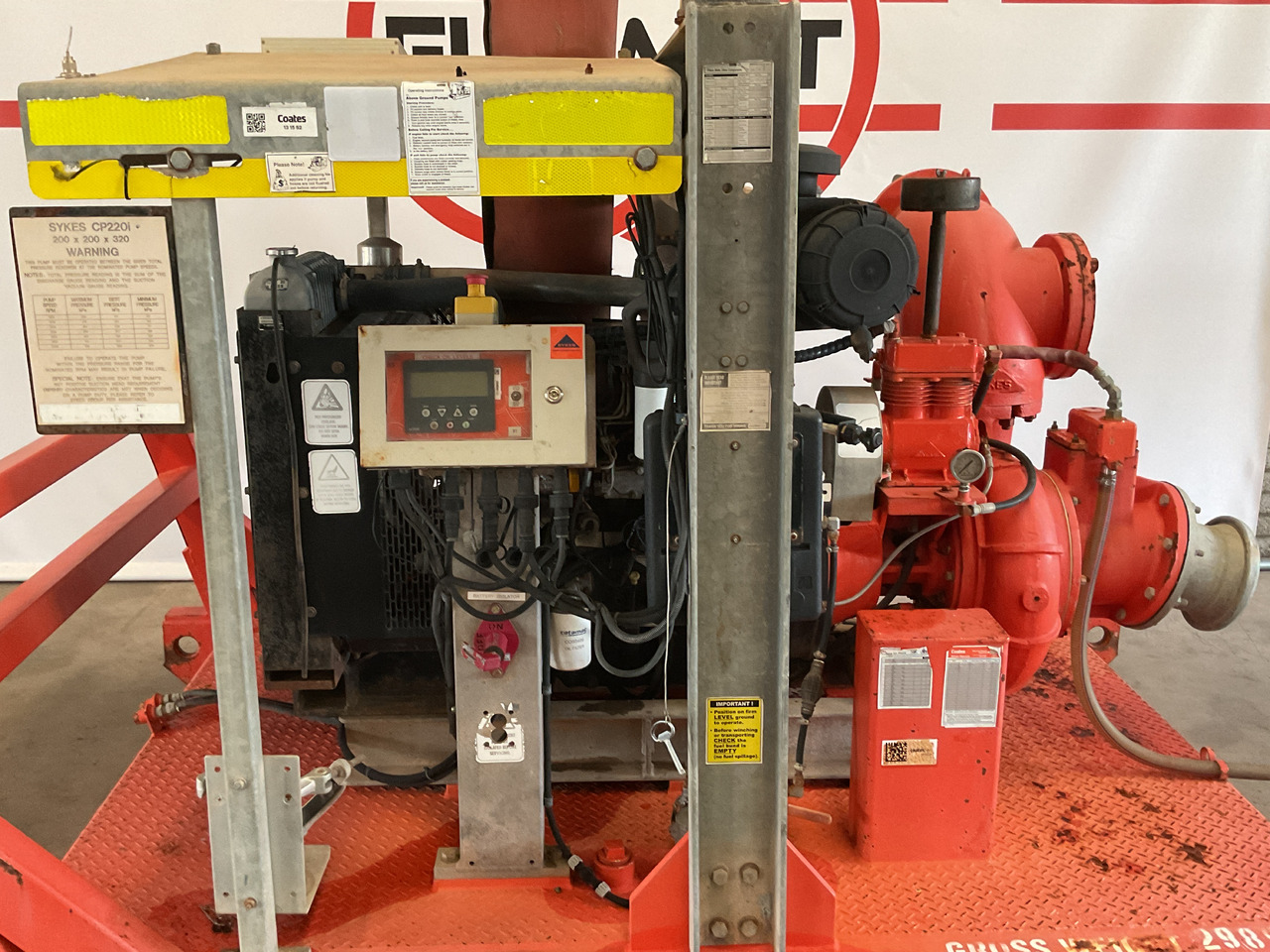 Sykes CP220i water pump, very complete. Perkins powered water pump. - Насос для воды: фото 3 Sykes CP220i water pump, very complete. Perkins powered water pump. - Насос для воды: фото 3