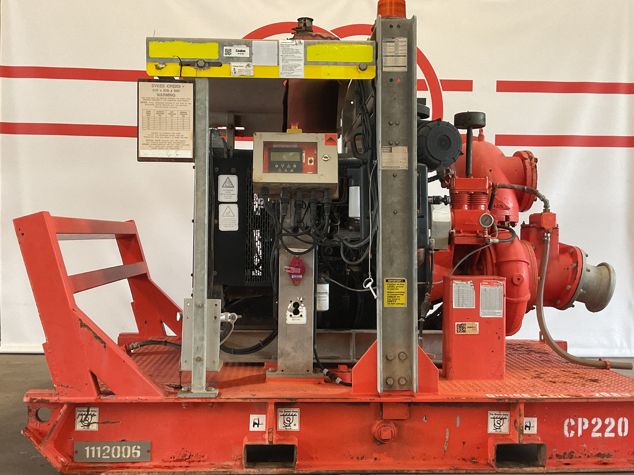 Sykes CP220i water pump, very complete. Perkins powered water pump. - Насос для воды: фото 1 Sykes CP220i water pump, very complete. Perkins powered water pump. - Насос для воды: фото 1