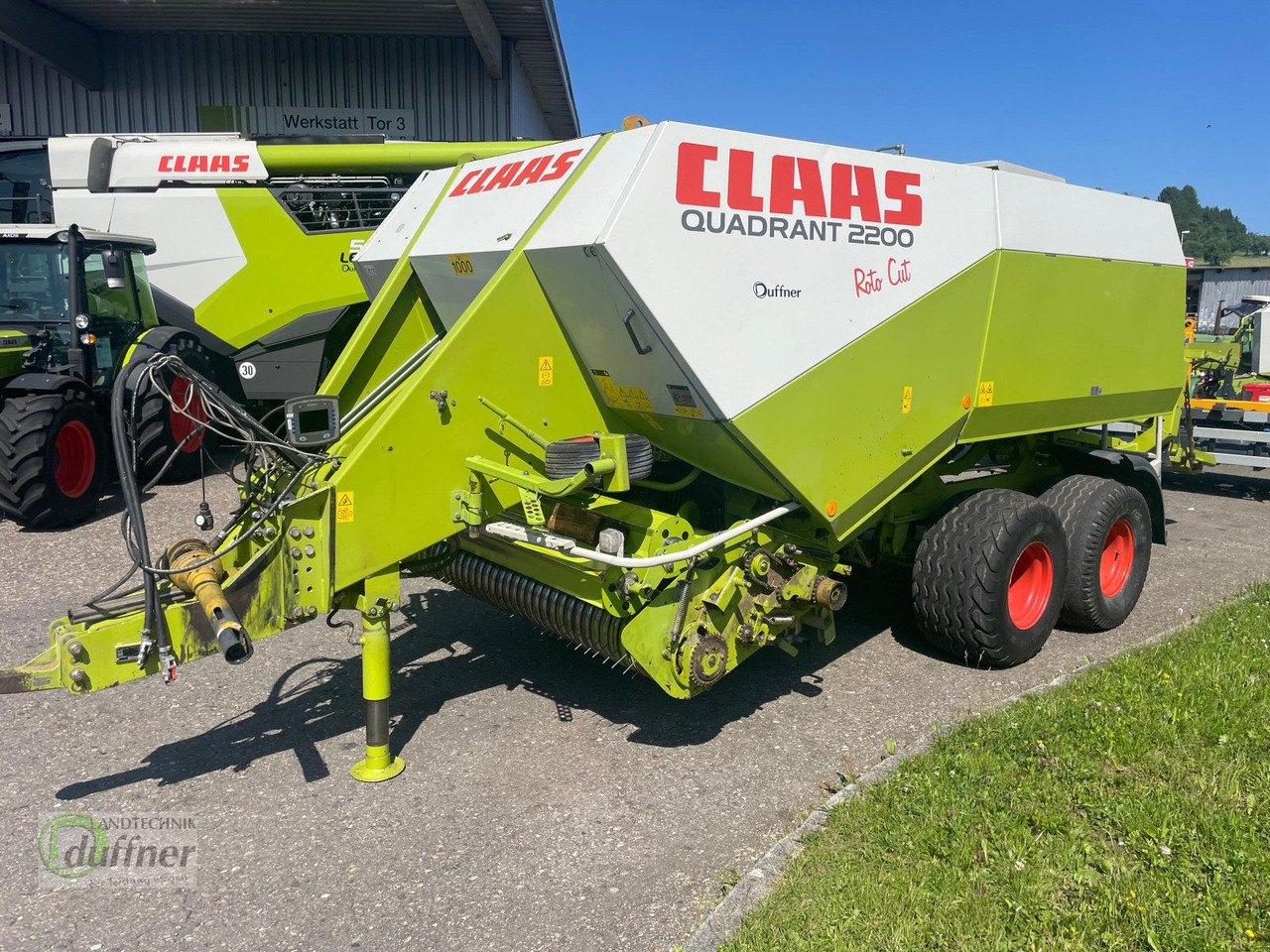 CLAAS Quadrant 2200 RC Tandem - Пресс-подборщик тюковый: фото 1 CLAAS Quadrant 2200 RC Tandem - Пресс-подборщик тюковый: фото 1