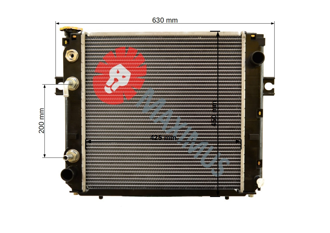 HYSTER WÓZEK WIDŁOWY - Радиатор для Вилочных погрузчиков: фото 2 HYSTER WÓZEK WIDŁOWY - Радиатор для Вилочных погрузчиков: фото 2