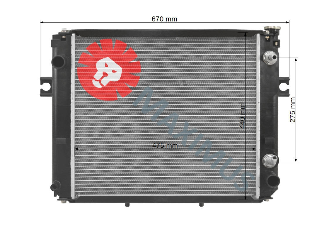 HYSTER WÓZEK WIDŁWY - Радиатор для Вилочных погрузчиков: фото 2 HYSTER WÓZEK WIDŁWY - Радиатор для Вилочных погрузчиков: фото 2