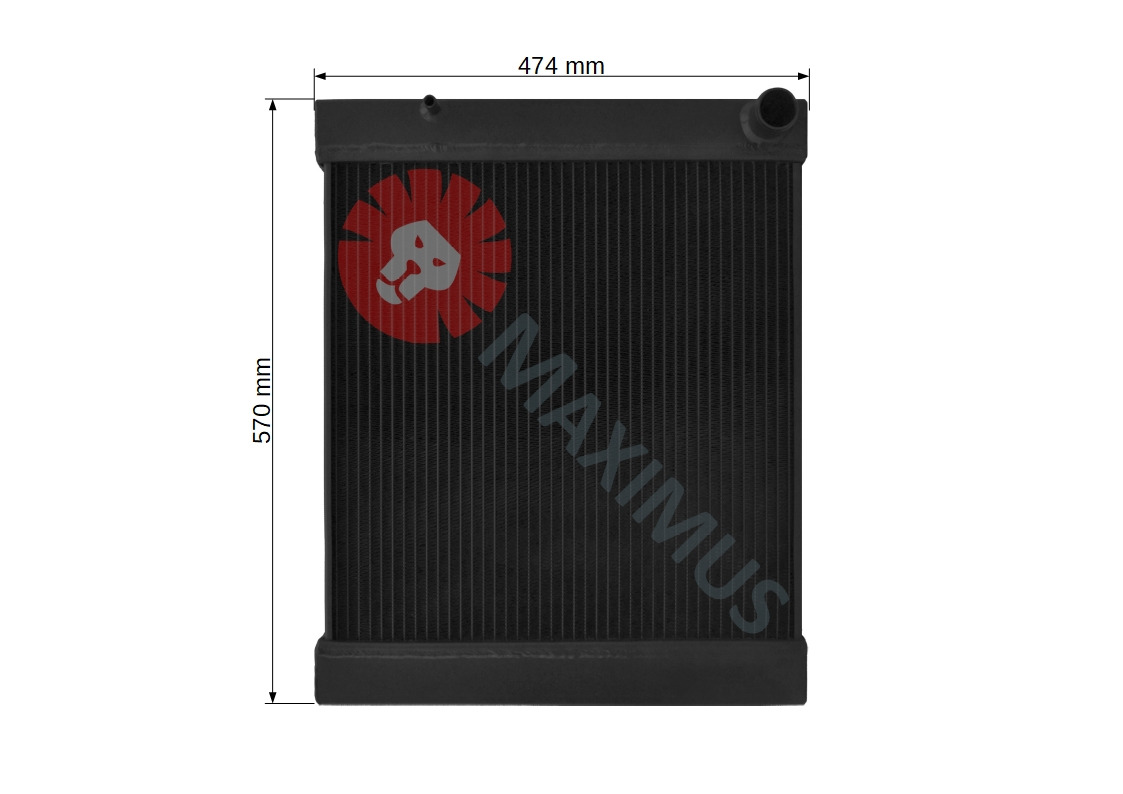 JCB 520LE 520-50LE 525LE 525-50LE - Радиатор для Телескопических погрузчиков: фото 4 JCB 520LE 520-50LE 525LE 525-50LE - Радиатор для Телескопических погрузчиков: фото 4