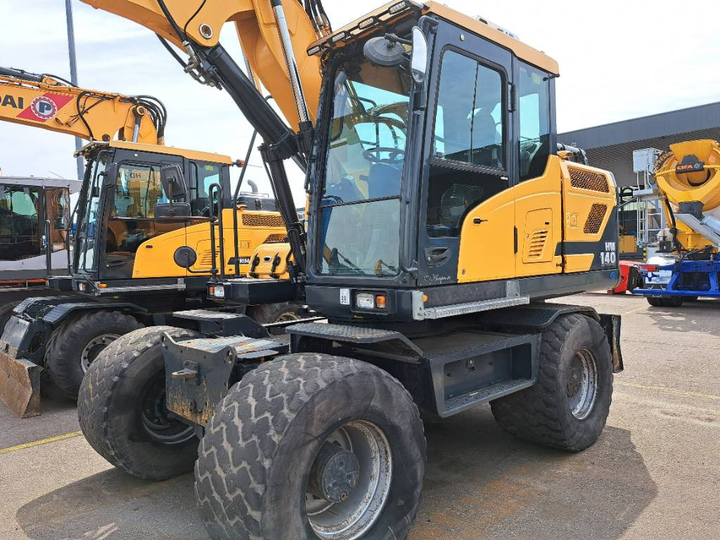 Колёсный экскаватор Hyundai HW140 + Tiltrotator + GPS: фото 8